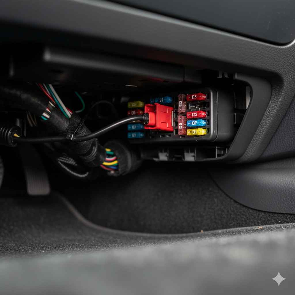 Hardwiring Kit Installation Fuse Box